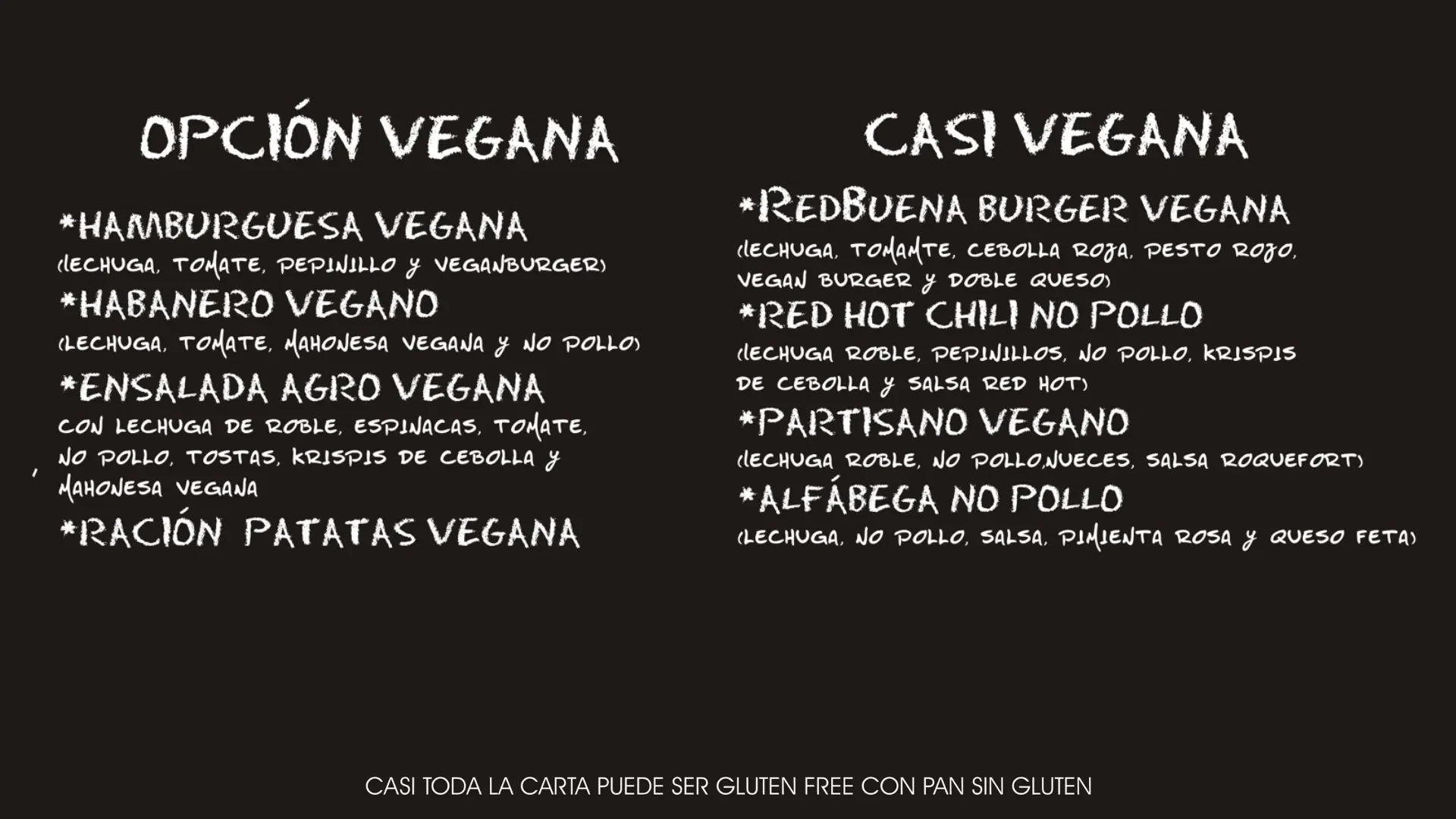Hamburguesas veganas y bocadillos veganos en el bar Dos Caballos de Sangüesa (Navarra)